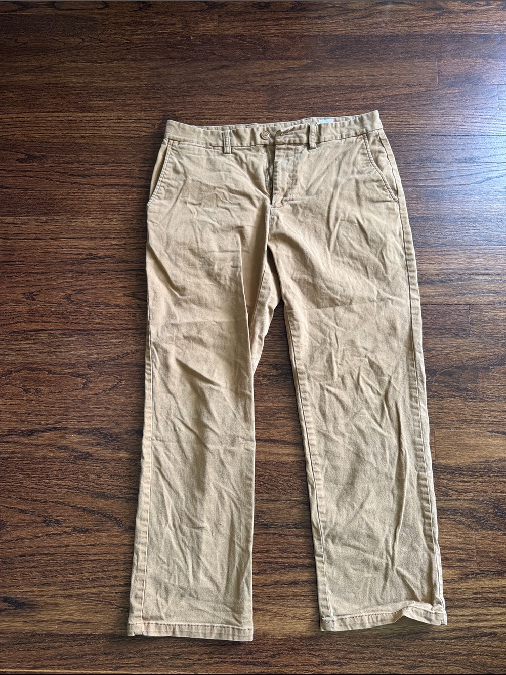 Old Navy Men's Khaki Straight-Leg Chinos